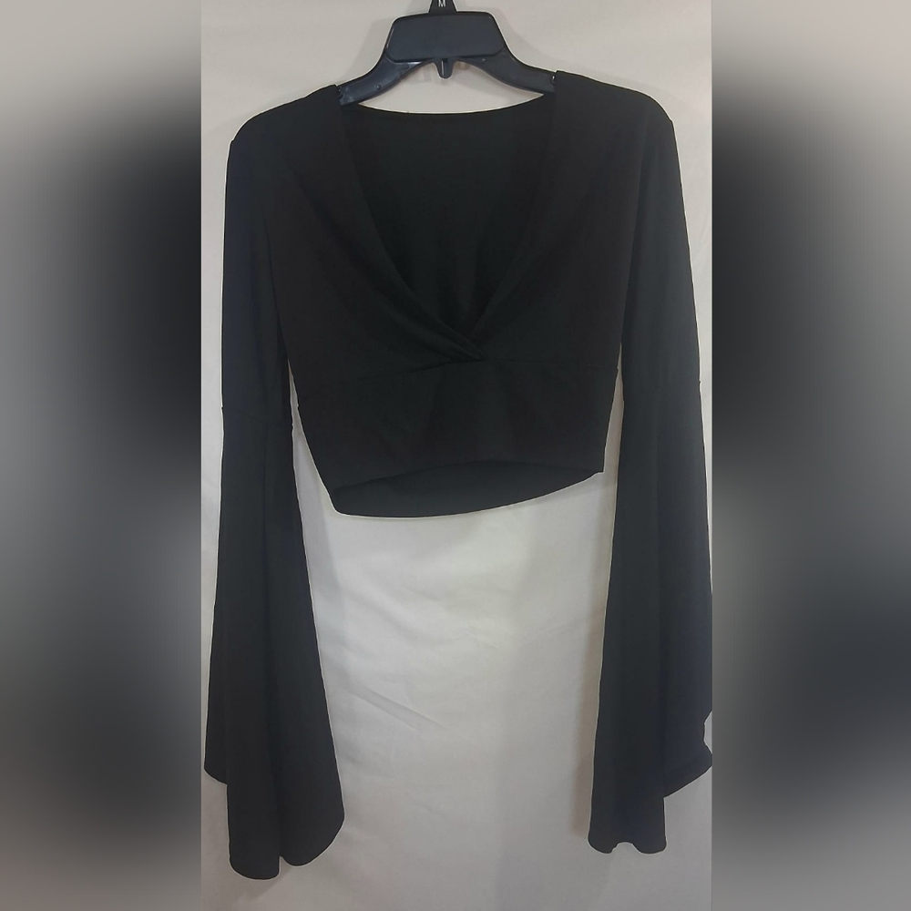 Black Long Sleeve Top